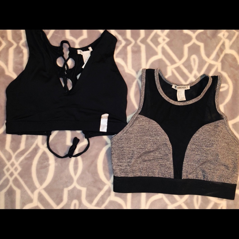🖤🎧 F21 SPORTS BRA BUNDLE🎧🖤